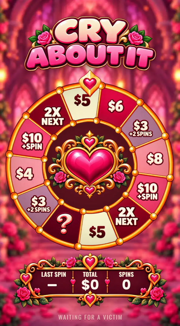 CRY ABOUT IT wheel preview