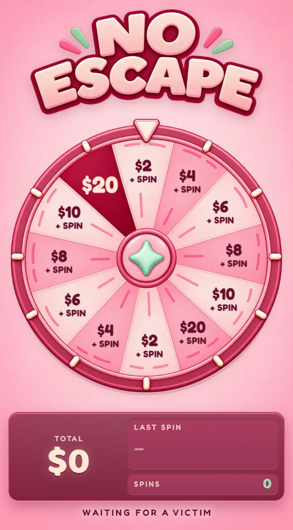 NO ESCAPE wheel preview