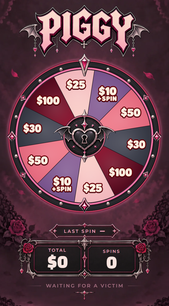 PIGGY wheel preview