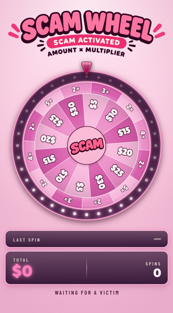 SCAM wheel preview